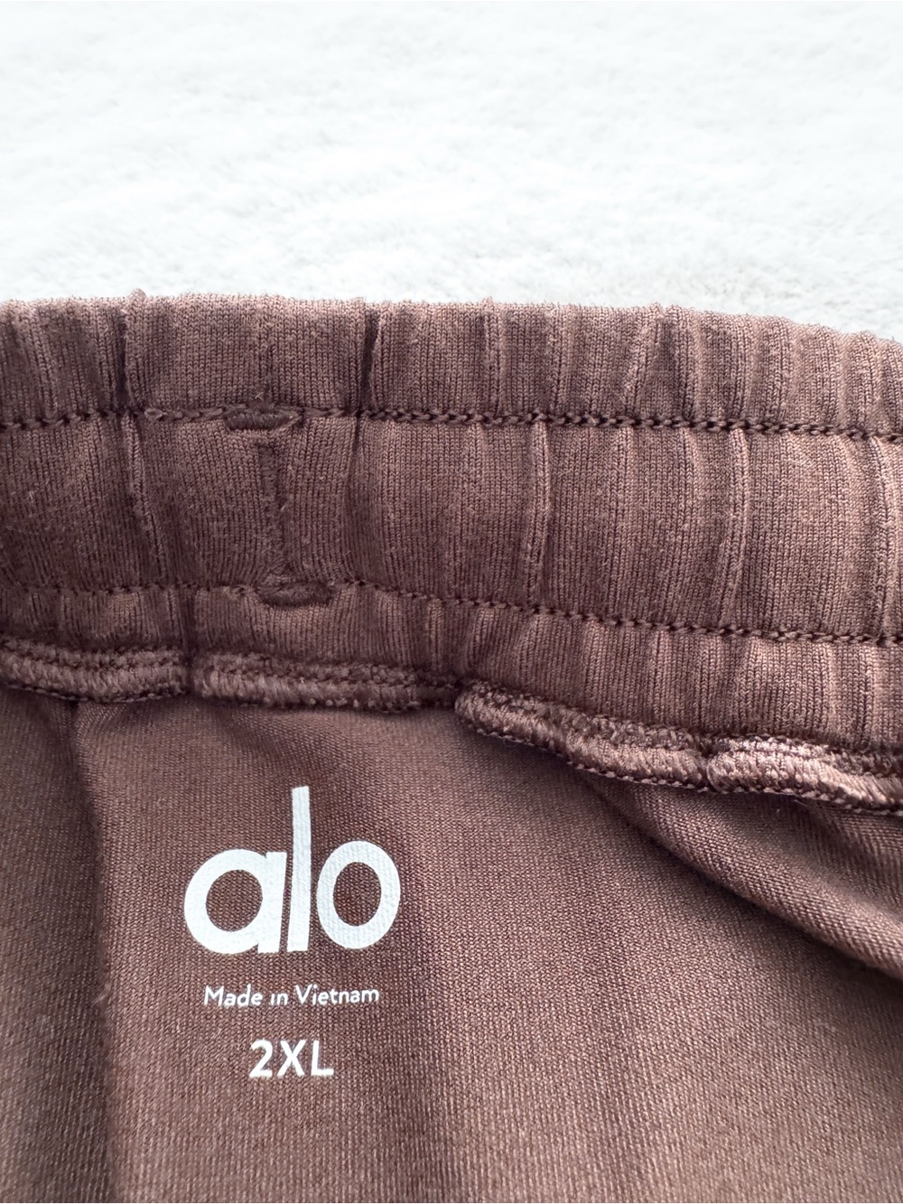 ALO Yoga Men’s Conquer Revitalize Pant Drop Crotch Brown Expresso Baggy - Picture 9 of 14